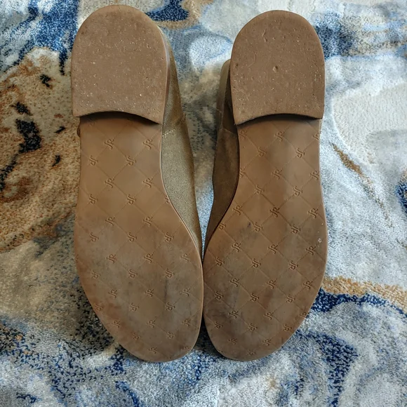 Jack Rogers Olive Suede Embellished Mid Calf Booties 9.5 - Picture 8 of 15